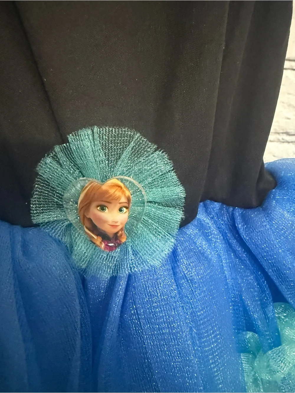 Disney Princess Anna frozen Tutu Costume child small 4-6 Halloween new